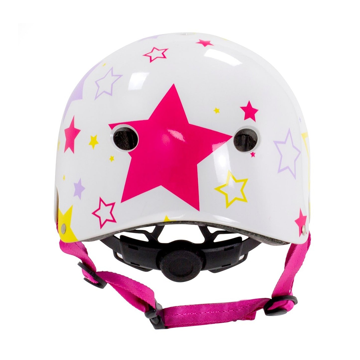 Casque Enfant Réglable SFR - Blanc / Rose