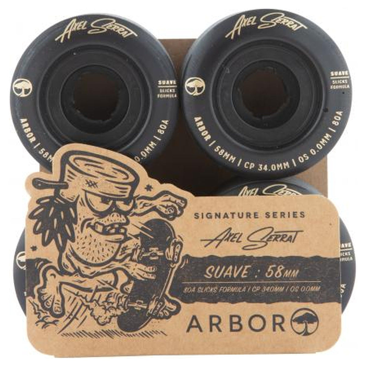 Arbor Wheel Suave Axel Serrat - Black