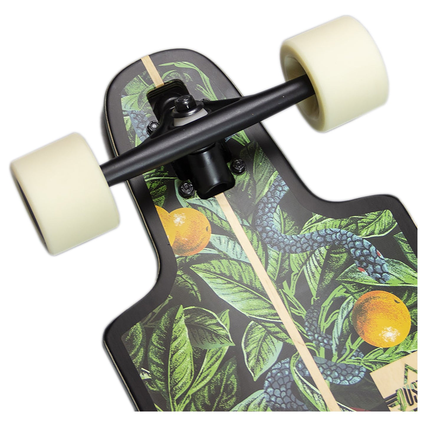 Dusters Complete Longboard Harvest 36 Green Orange