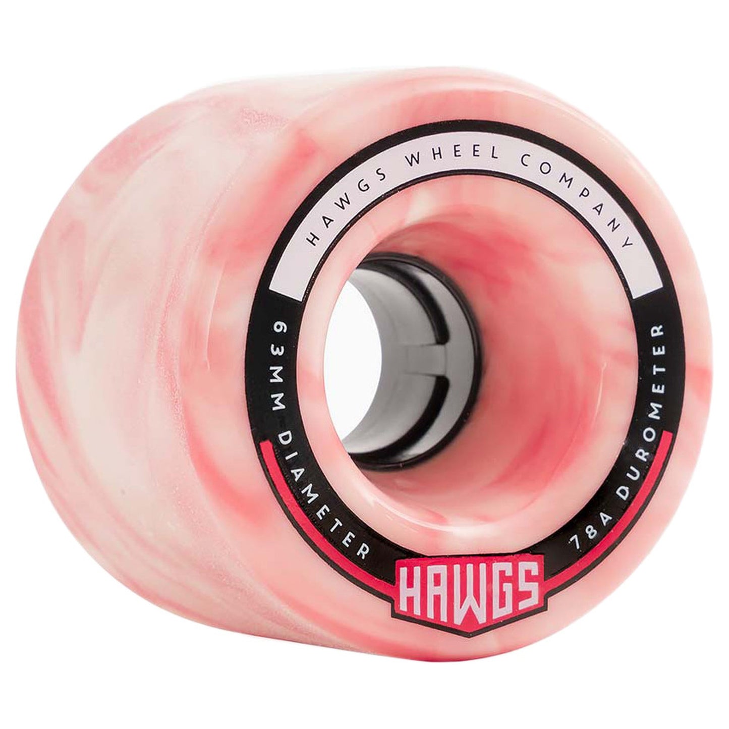 Hawgs Wheels (Jeu De 4) 63Mm Fatty 78A Pink White
