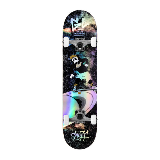 Skateboard Complet Enuff Skully Hologram - Noir