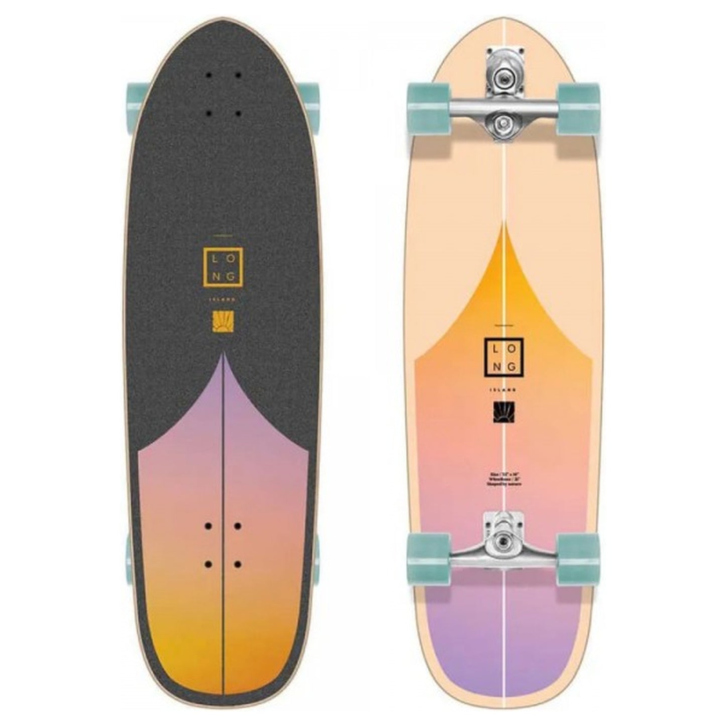 Itacaré Surfskate Long Island Complete 35"x10"x21"