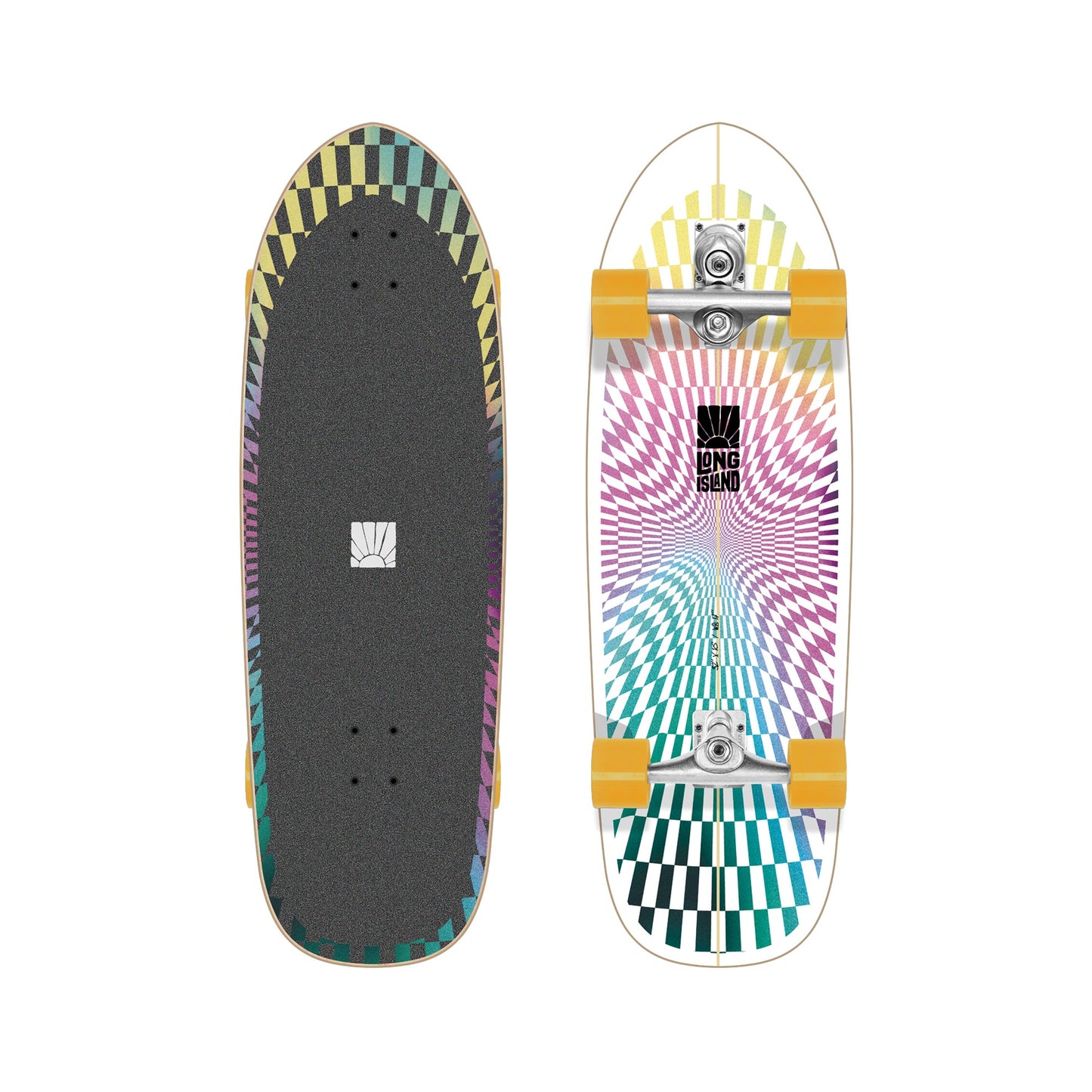 Kona Surfskate Long Island Complete 32"x10"x17"