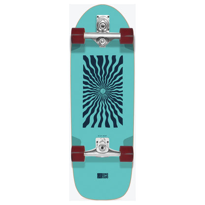Fog Haze Surfskate Long Island Complete 31"x10"x17.5"