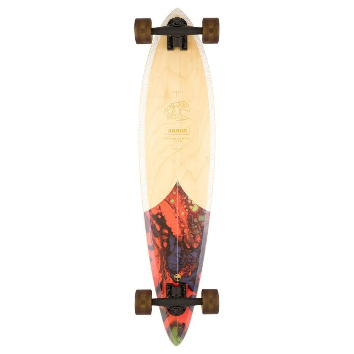 Arbor Groundswell Fish - Natural/Red