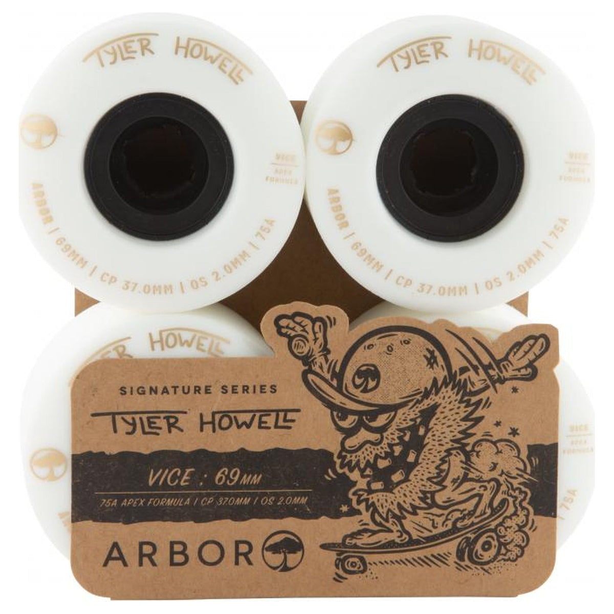 Arbor Wheel Vice Tyler Howell - White