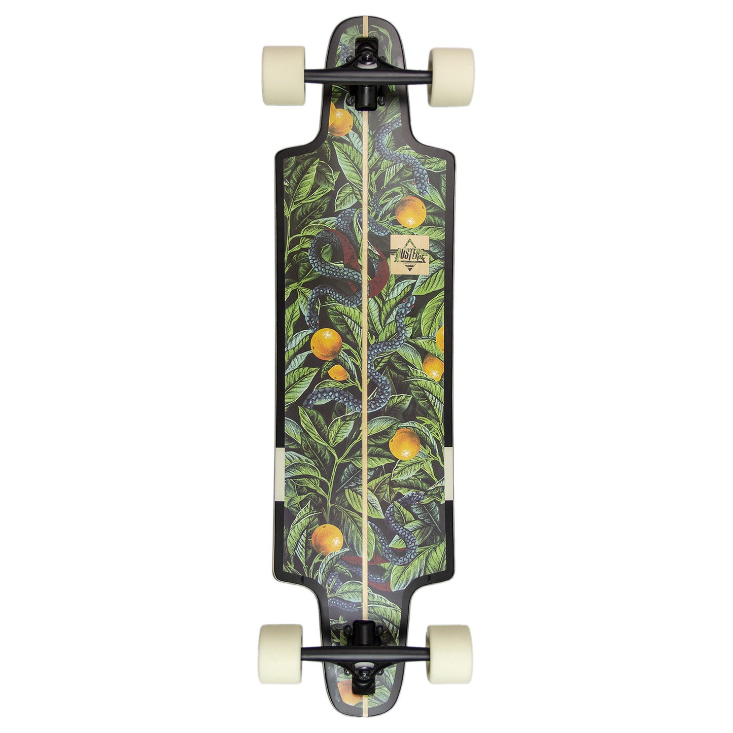 Dusters Complete Longboard Harvest 36 Green Orange