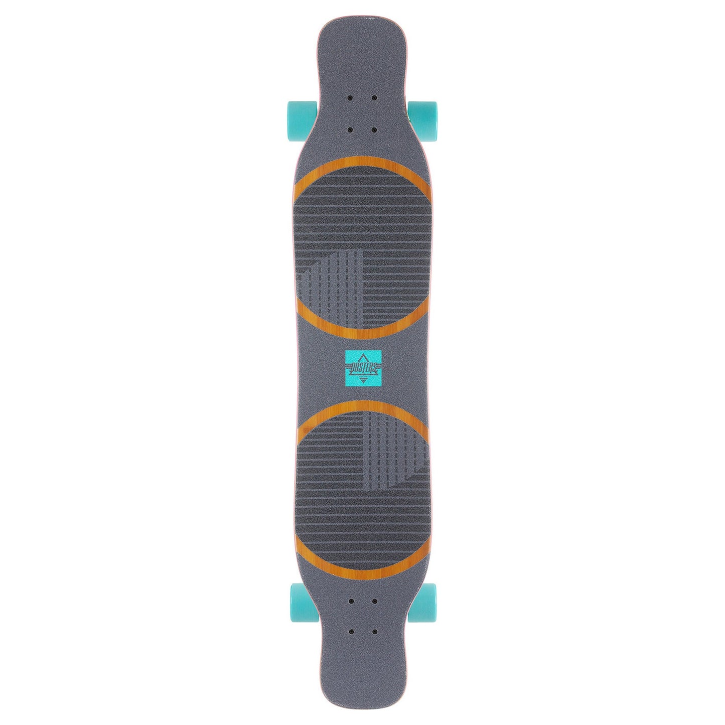 Dusters Complete Longboard Wanderlust 47 Teal Purple