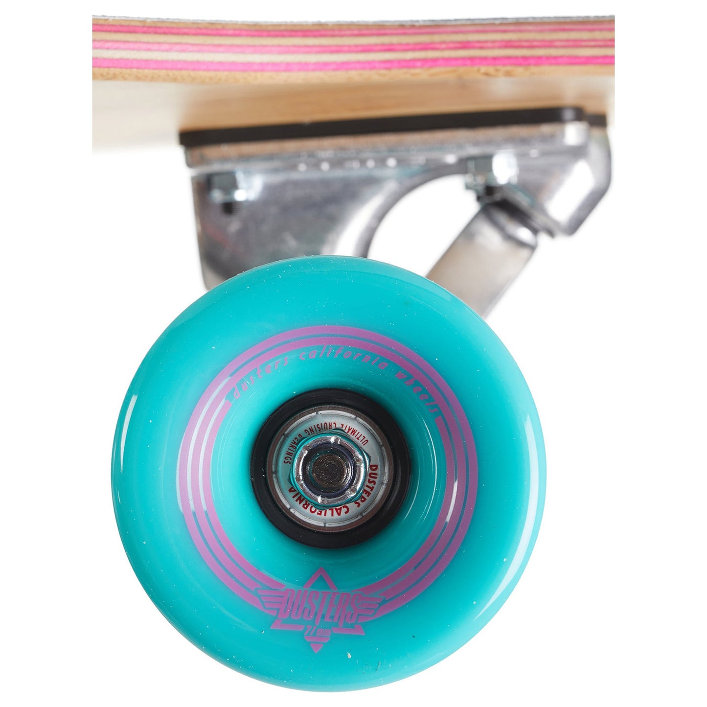 Dusters Complete Longboard Wanderlust 47 Teal Purple