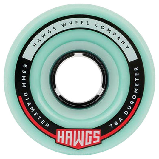 Hawgs Wheels (Jeu De 4) 63Mm Fatty 78A Ocean Spray