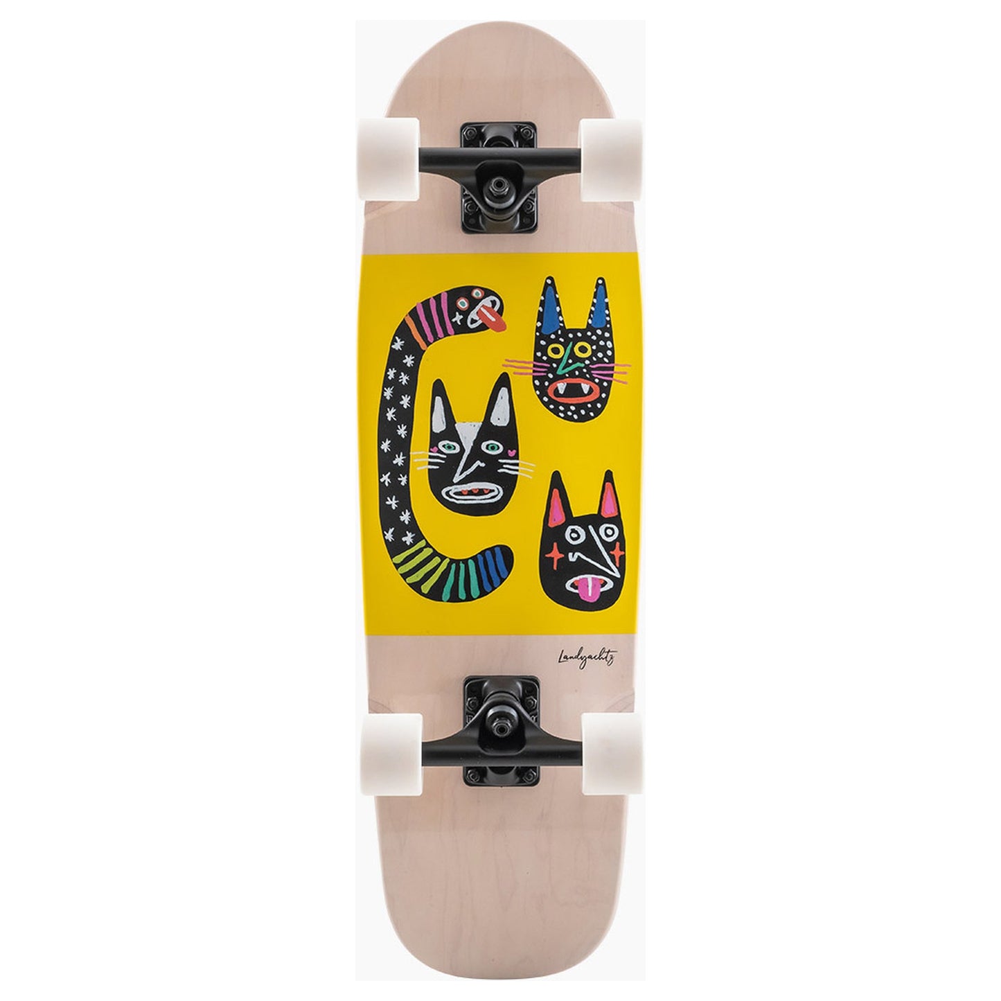 Landyachtz Complete Dinghy Blunt Wild Cats 28.5 X 8.6