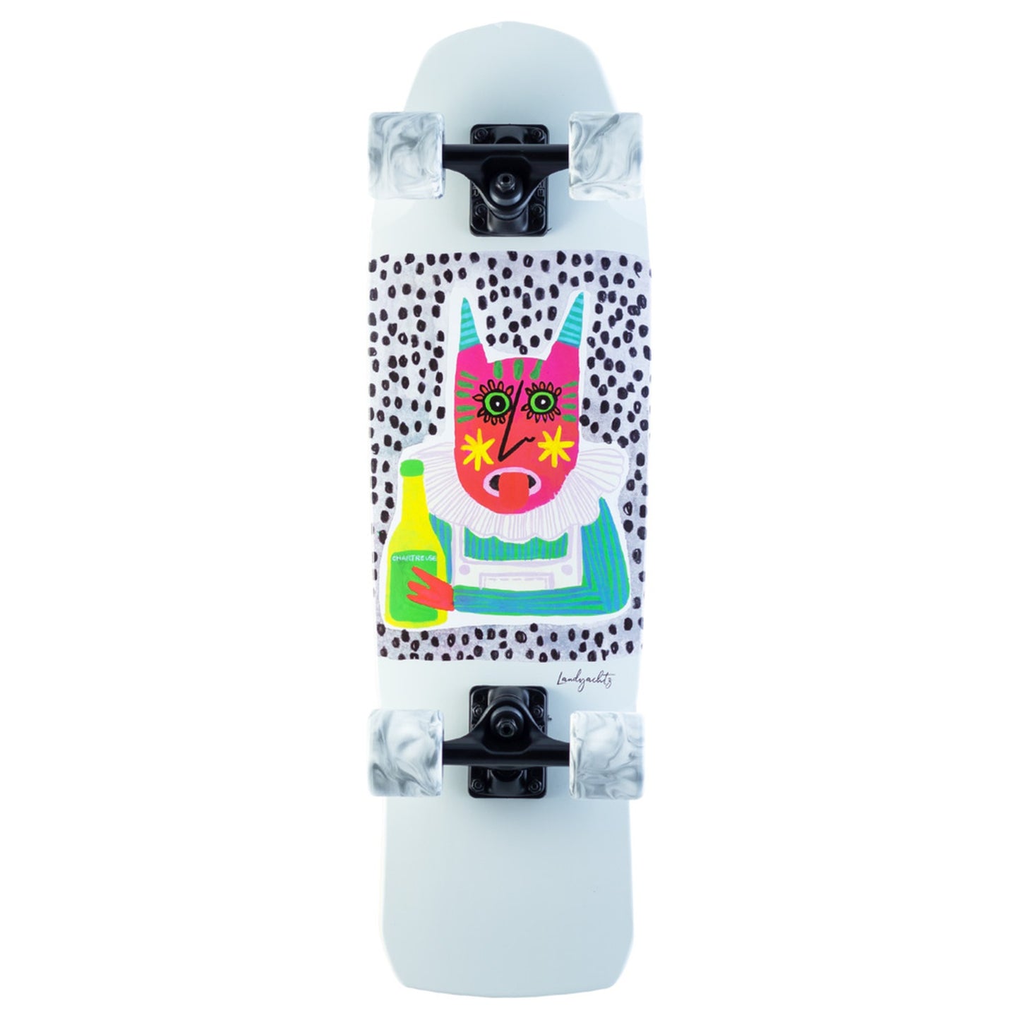 Landyachtz Complete Dinghy Shape 9 Chartreuse 28.5 X 8.5