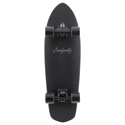 Landyachtz Complete Surf Pocket Knife Black 29.6 X 9.1