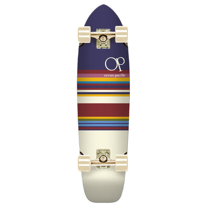 Ocean Pacific Complete Cruiser Swell Navy Off Wht 31 X 8.25