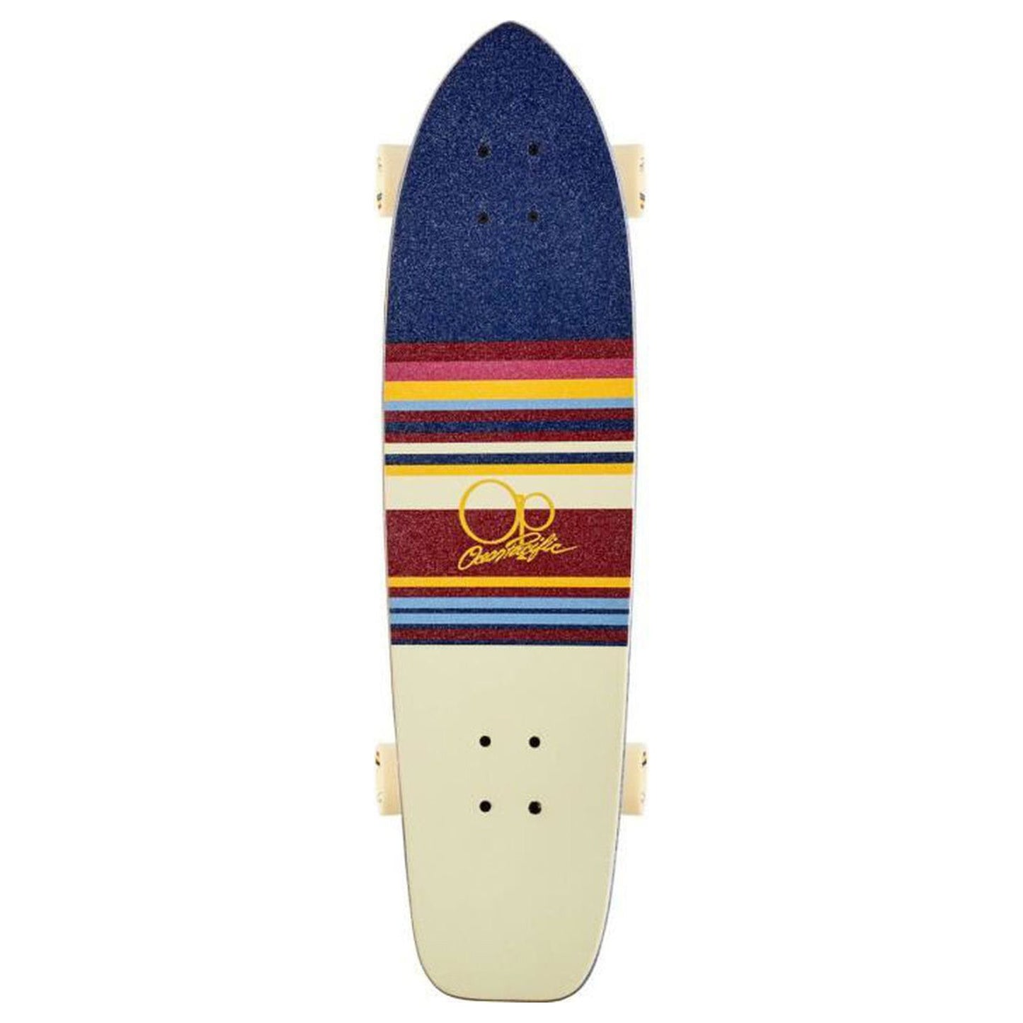 Ocean Pacific Complete Cruiser Swell Navy Off Wht 31 X 8.25