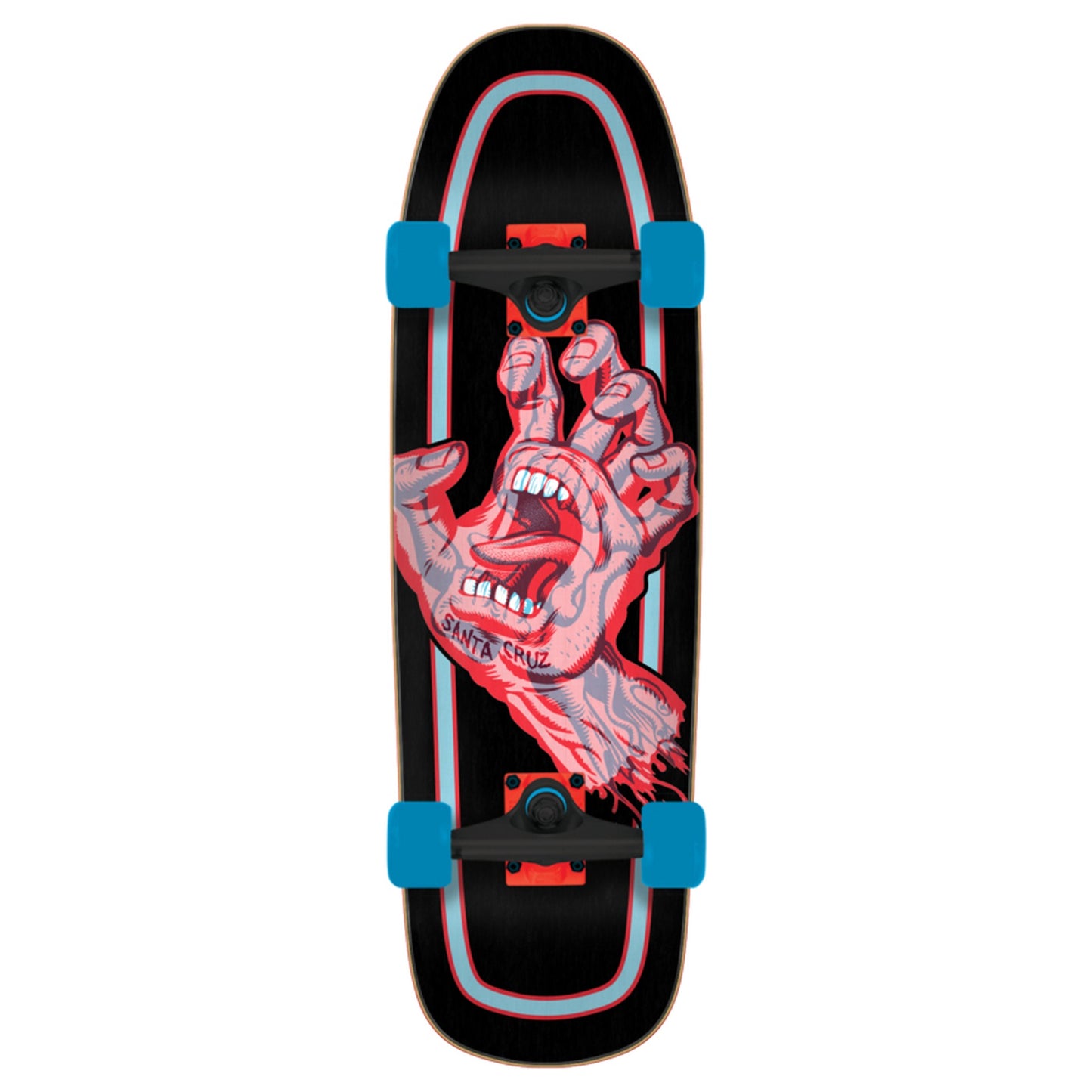 Santa Cruz Complete Cruiser Decoder Hand 9.51 X 32.26 Shaped