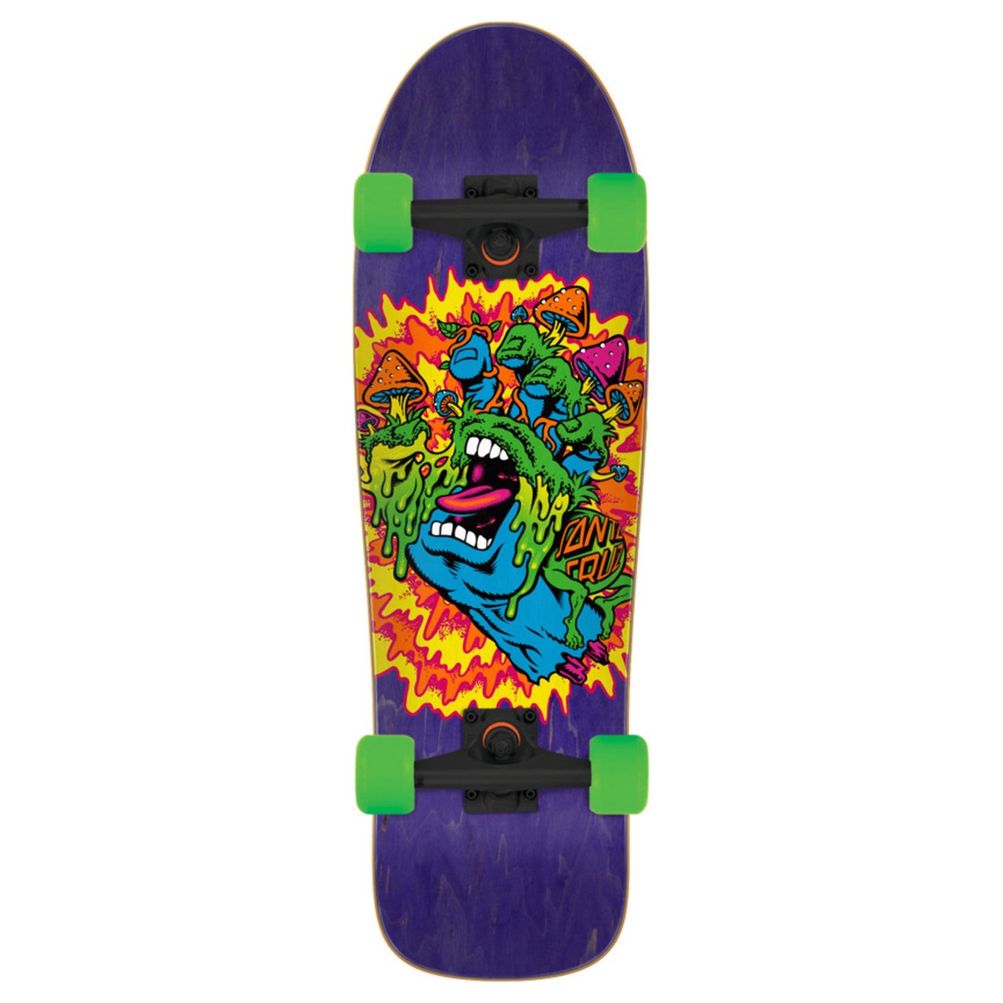 Santa Cruz Complete Cruiser Toxic Hand 9.7 X 31.7 Shaped
