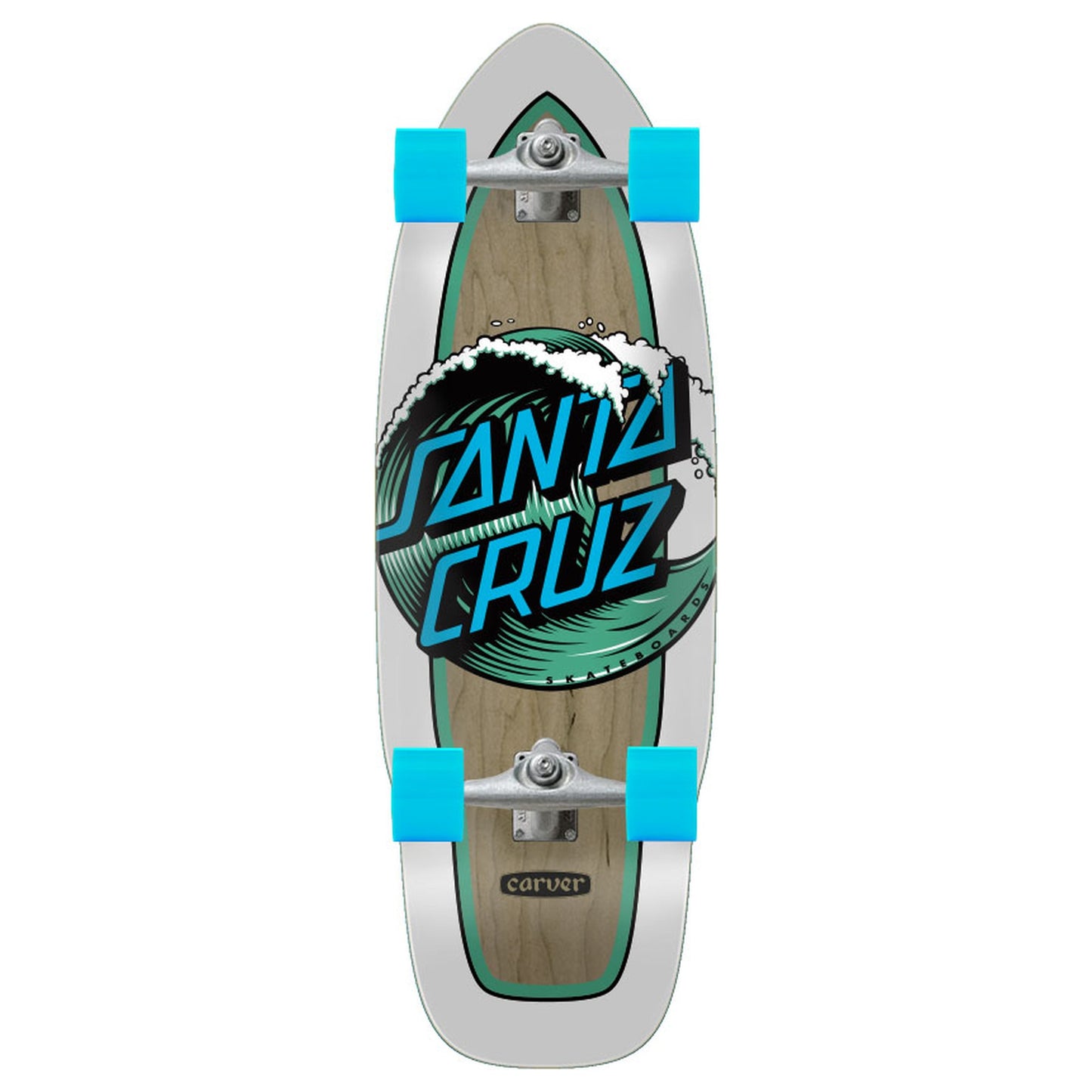 Santa Cruz Complete Cruiser Wave Dot Cut Back 9.75 X 29.95
