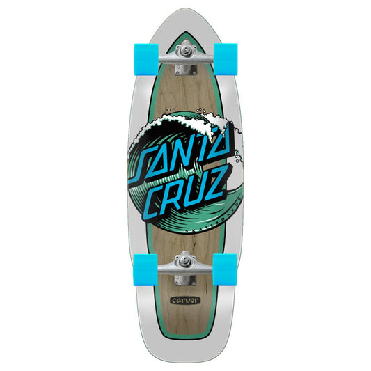 Santa Cruz Complete Cruiser Wave Dot Cut Back 9.75 X 29.95